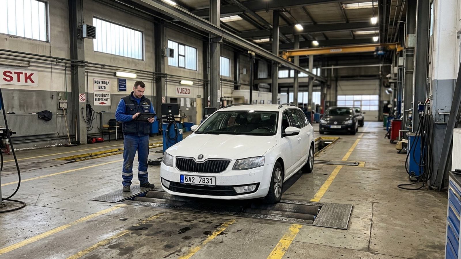 What Czech STK inspection history actually shows